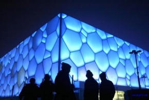 水立方ETFE透明薄膜能积蓄20%的太阳能